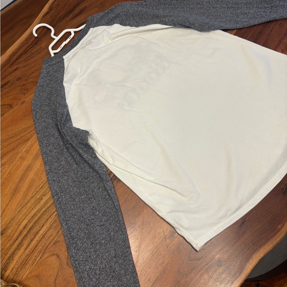 Roots Long Sleeve Shirt in Gray and Cream - Picture 6 of 7